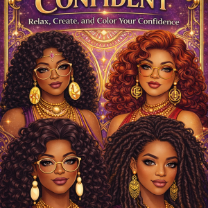 Bold & Confident: Relax, Create, and Color Your Confidence